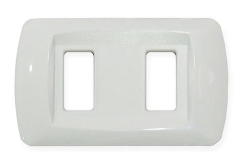 Placca Copri Interruttore tipo Magic 2 Posti - Ferramenta Ilardi