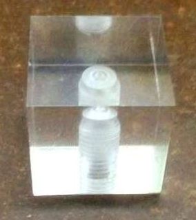 Reggimensola a cubo, in plexiglass - Ferramenta Ilardi