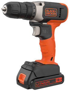 Trapano Black&Decker  18V-1,5AH MOD.BCD001C1 - Ferramenta Ilardi