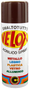 Velox Spray Acrilico Ral 8017 Marrone Cioccolato - Ferramenta Ilardi
