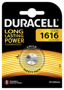 Duracell Batteria a Bottone 1616 - Ferramenta Ilardi