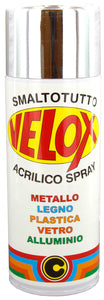 Velox Spray Acrilico Effetto Specchiante Argento - Ferramenta Ilardi