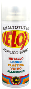Velox Spray Acrilico  Trasparente Lucido N.121 - Ferramenta Ilardi