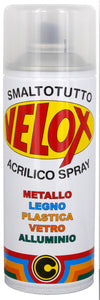 Velox Spray Acrilico Trasparente Opaco - Ferramenta Ilardi