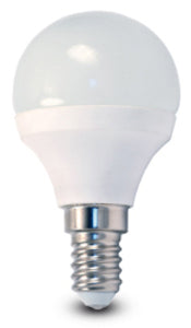 LED SFERA 5,5WE14 -LUMEN 470 -6500K FREDDA*