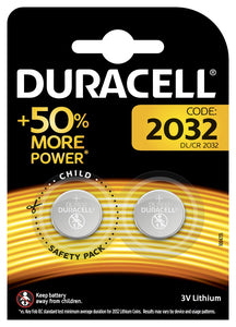 Duracell 2032 Batterie a Bottone CR2032 BL.2PZ. - Ferramenta Ilardi