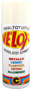 Velox Spray Acrilico Ral 1013  Bianco Perla - Ferramenta Ilardi