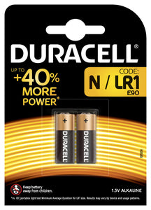 Duracell pila Alcalina 1,5V.N/LR1 PZ.2 - Ferramenta Ilardi