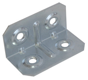 Piastrina Quadra Zincata Piegata - Ferramenta Ilardi