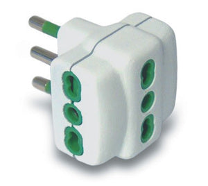 Adattatore Triplo 10A-2P+T - Ferramenta Ilardi