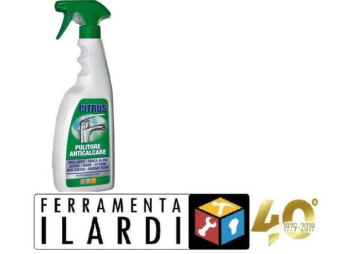 DISINCROSTANTE CITRUS RUBINET/BAGNO 750 ML - Ferramenta Ilardi
